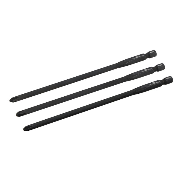 Set 3 Inserti Lunghi Stanley STA60010-XJ per Cartongesso 147 mm – Compatibili con SFMCF6001-XJ