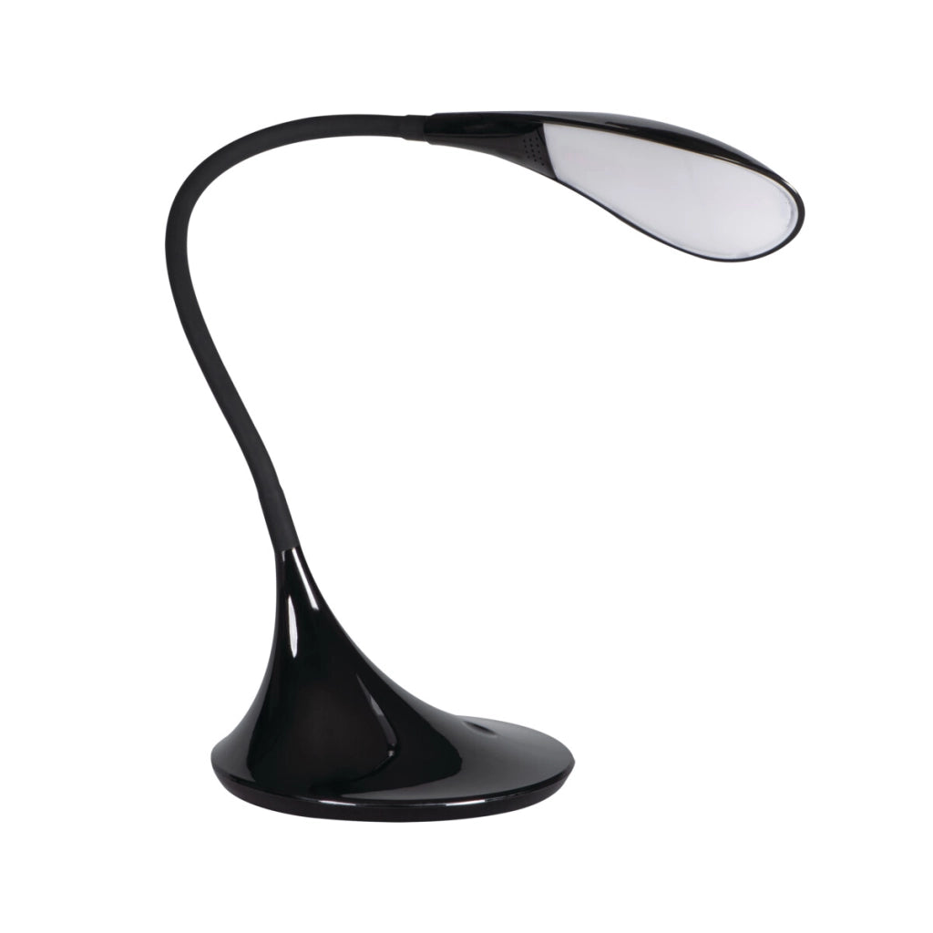 Lampada da scrivania LED nera Kanlux FRANCO II 3000K