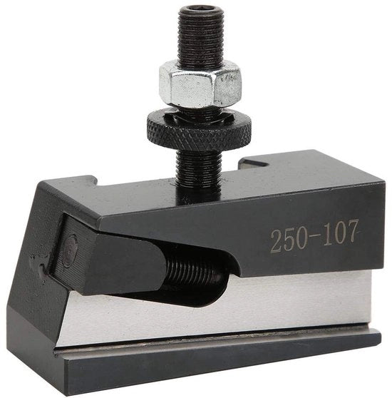 Supporto per attrezzi in acciaio 45# con 5 clip integrate - sistema di cambio rapido - parete per strumenti - supporto per attrezzi - accessorio per attrezzi
