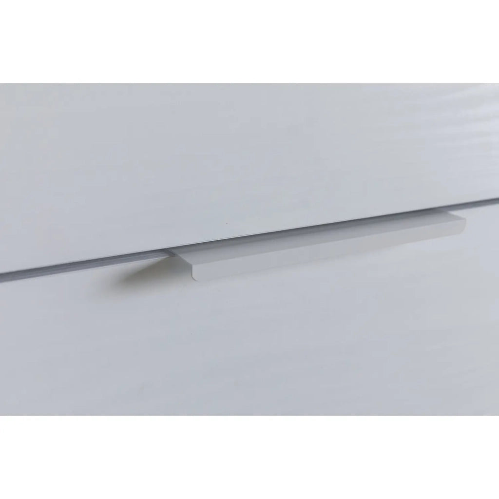 Scarpiera 4 ribalte bianco lucido cm 65x25x147 h