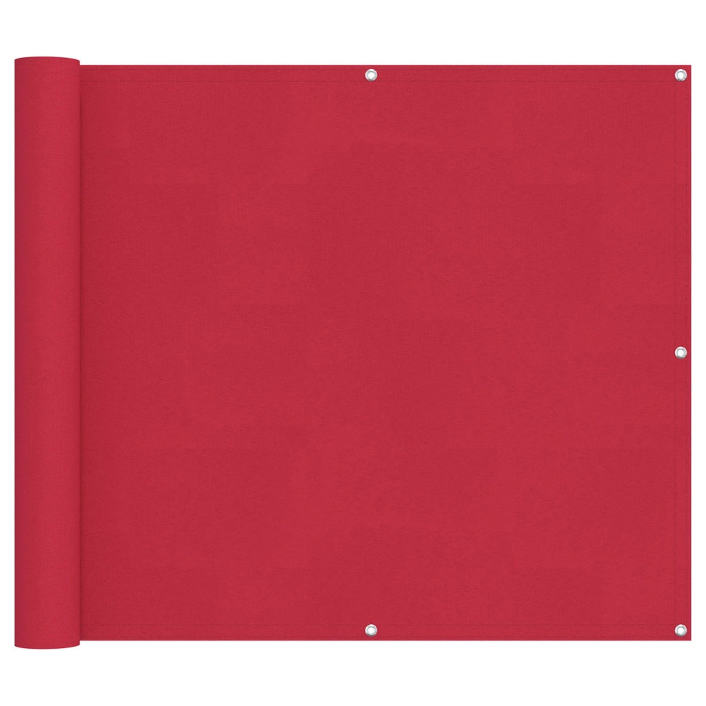 Schermo da balcone | Paravento da Balcone Borgogna 90 x 200 cm Tessuto Oxford