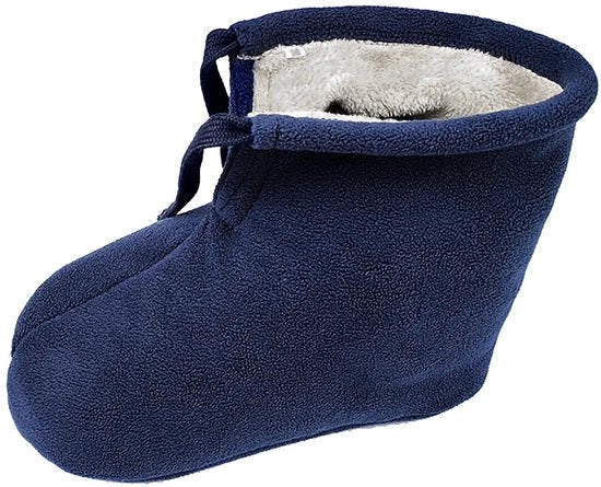 Calze termiche per piedi con imbottitura di piuma e protezione gessata - Adattabili - Copertura gessata per piedi - Riscaldamento per piedi - Adatti per misure 39-47 - Rivestimento morbido in piuma - Calze gessate