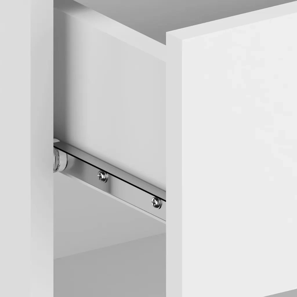 Comodino a Parete Bianco 810953