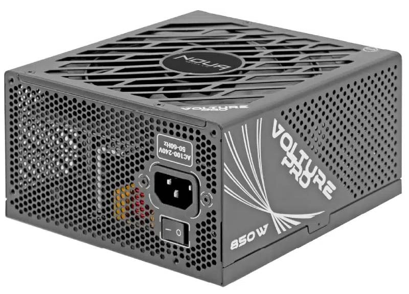 ALIMENTATORE 850W VOLTURE 80+GOLD MODULARE FAN 120MM ON/OFF PFC ATT