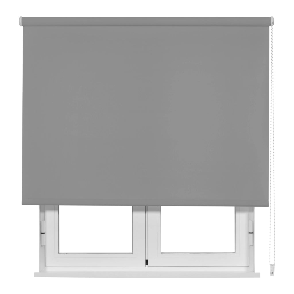 VIEWTEX Tenda a rullo Traslucida Basic Grigio 90 X 250cm - Made in Europe - 5 anni di Garanzia