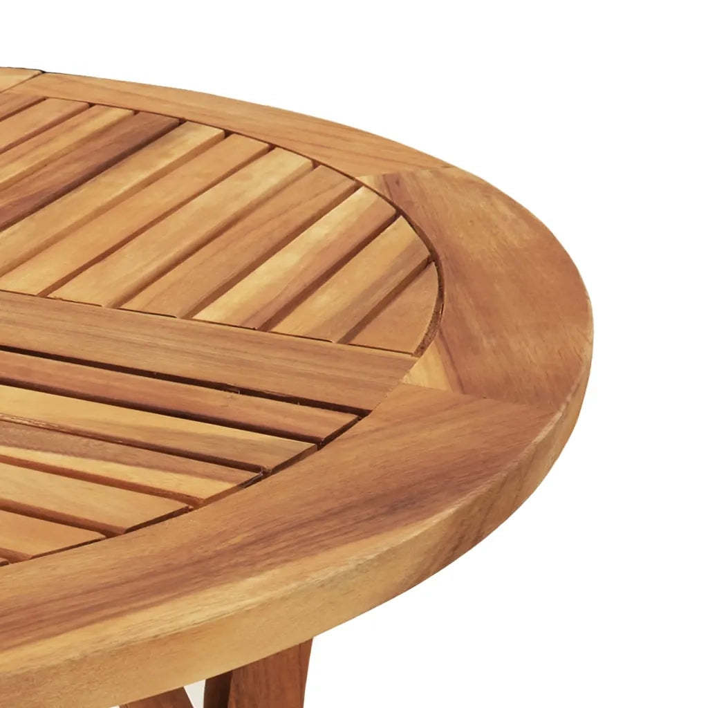 Set da Pranzo per Giardino 5 pz in Legno Massello di Acacia 3156855
