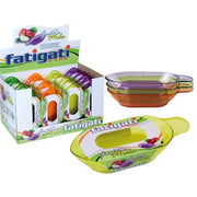 GRATTAMELA IN PLASTICA COMO E PRATICO CON MANICO COLORI ASSORTITI