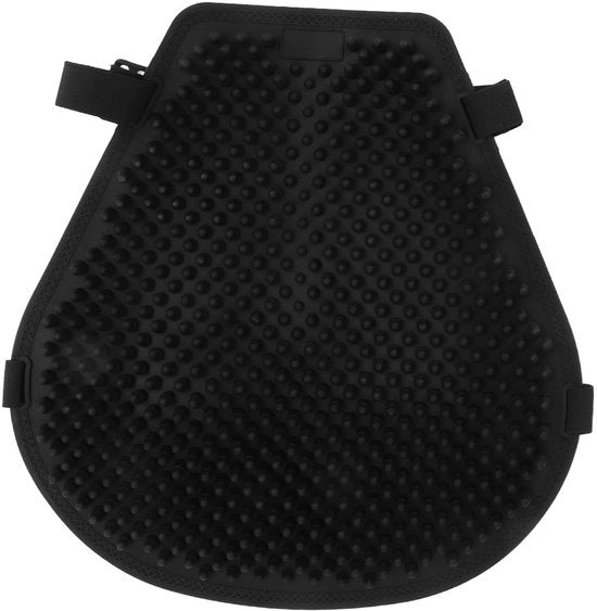 Cuscino per sedere con assorbimento shock - Cuscino per sedere motorizzato - Cuscino in silicone - Raffreddamento del calore - Ventilazione - Cintura regolabile - Cuscino per sedere motorizzato