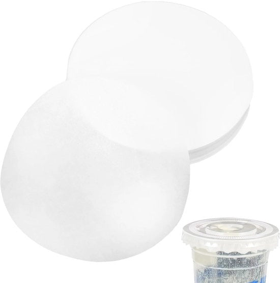 Pannello di sigillatura 500 fogli - Resistente alle sostanze chimiche - Pannello di sigillatura per uso singolo - Film anti-buco per bicchieri - Diametro 13 cm - Adatto per bevande calde/fredde - Film per bicchieri
