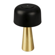 LAMPADA DA TAVOLO BT10005 BATT RICARIC NERO/ORO- 1,0 pz