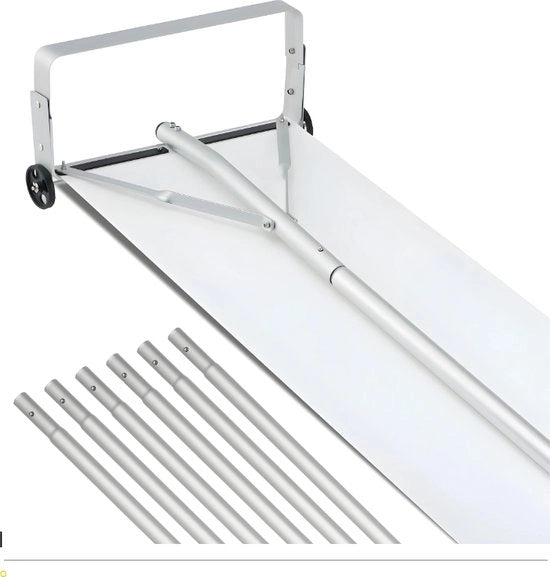 Dak copri neve - Copri neve tetto - Manubrio antiscivolo - Tela di scorrimento - Copri neve - Ruotino tetto

Modello: 
Diametro manubrio: 
Materiali: 
Peso: 
Dimensioni: 
Colore: 
Garanzia:
