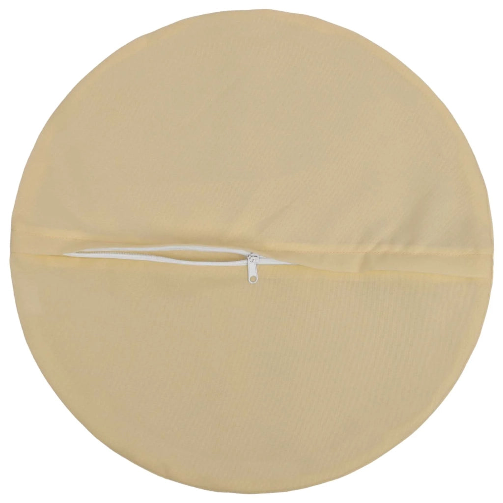 Federa 2 pcs HEERLEN Beige Ø 30 cm Poliestere 922017