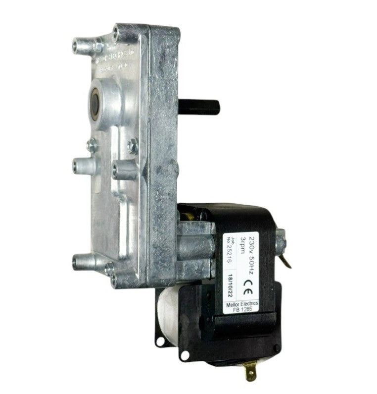 Motoriduttore stufe a Pellet T3 3rpm Pacco 32mm Albero 8,5 Encoder FB1285  Mellor