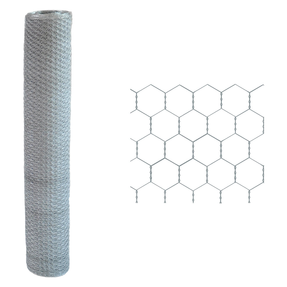 RETE TRIPLA TORSIONE ESAGONALE 50 x 7 Filo Ø mm. 0,9 - H. cm 150 x mt. 25  - SIDEX