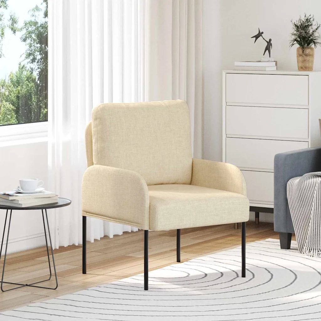 Divani con cuscino 55cm Crema Legno compensato 42023435