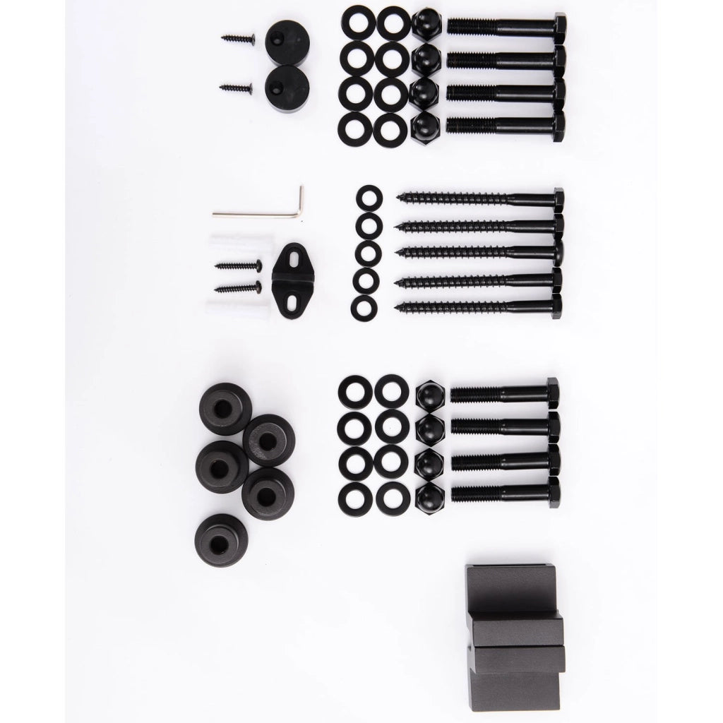 Kit Accessori Guida Scorrevole per Porte ¨C Zephmum ¨C Marrone 200 cm