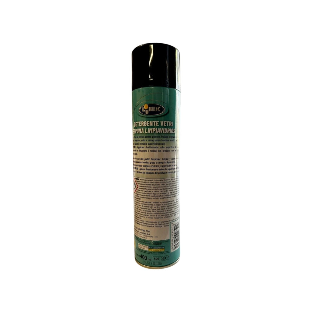 DETERGENTE VETRI SENZA ALONI 400ML LUBEX