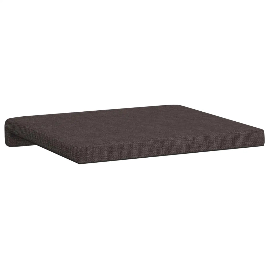 Cuscino per panchina 4 pcs Tessuto Marrone Scuro 42043089
