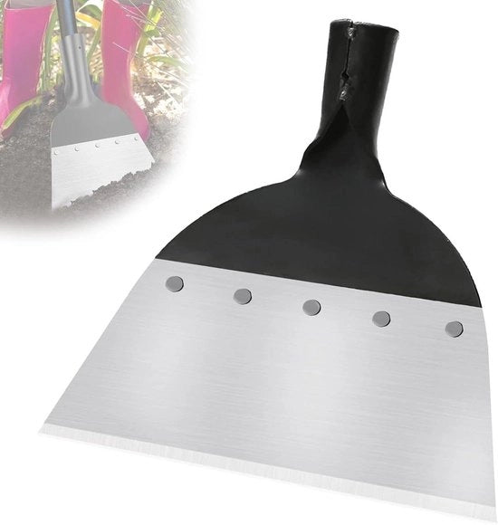 Coltello multifunzionale per giardino - esterno giardinaggio e piante - coltello per erbacce in acciaio - attrezzo per giardino e fattoria - 23 cm