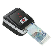 Trade Shop - Mini Rilevatore Banconote False Verifica Conta Banconote A Batteria Litio -
