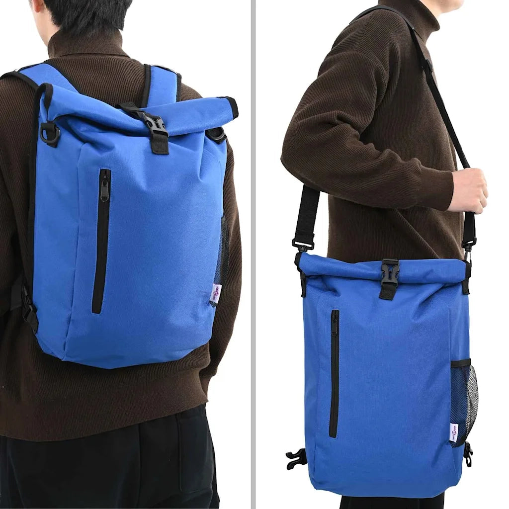 Borsa per biciclette Blu 31 x 13 x 58 cm Poliestere CFW1553485