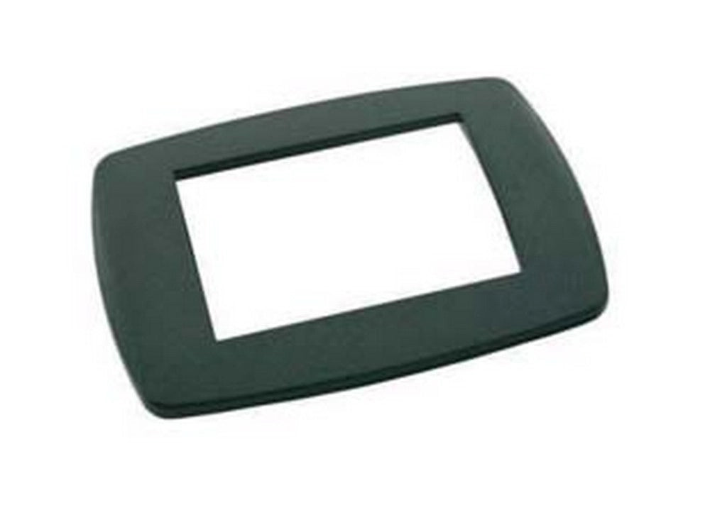 15pz placca 3 posti "millennium" canna di fucile - 3 posti - mm.123x84h. (7843.t cod:ferx.fer153652