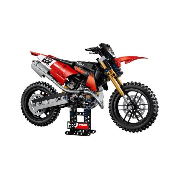 Set costruzioni lego 42238 technic moto ducati desmo450 mx factory