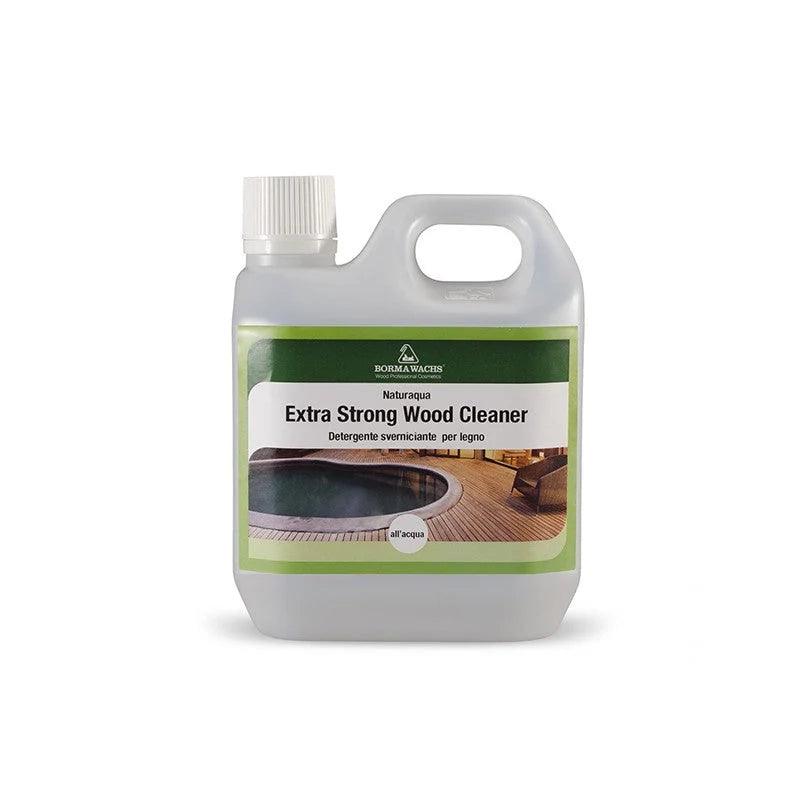 Detergente Intensivo Per Legno Gel Naturaqua Extra Strong Wood Cleaner - INCOLORE - 1 Lt.