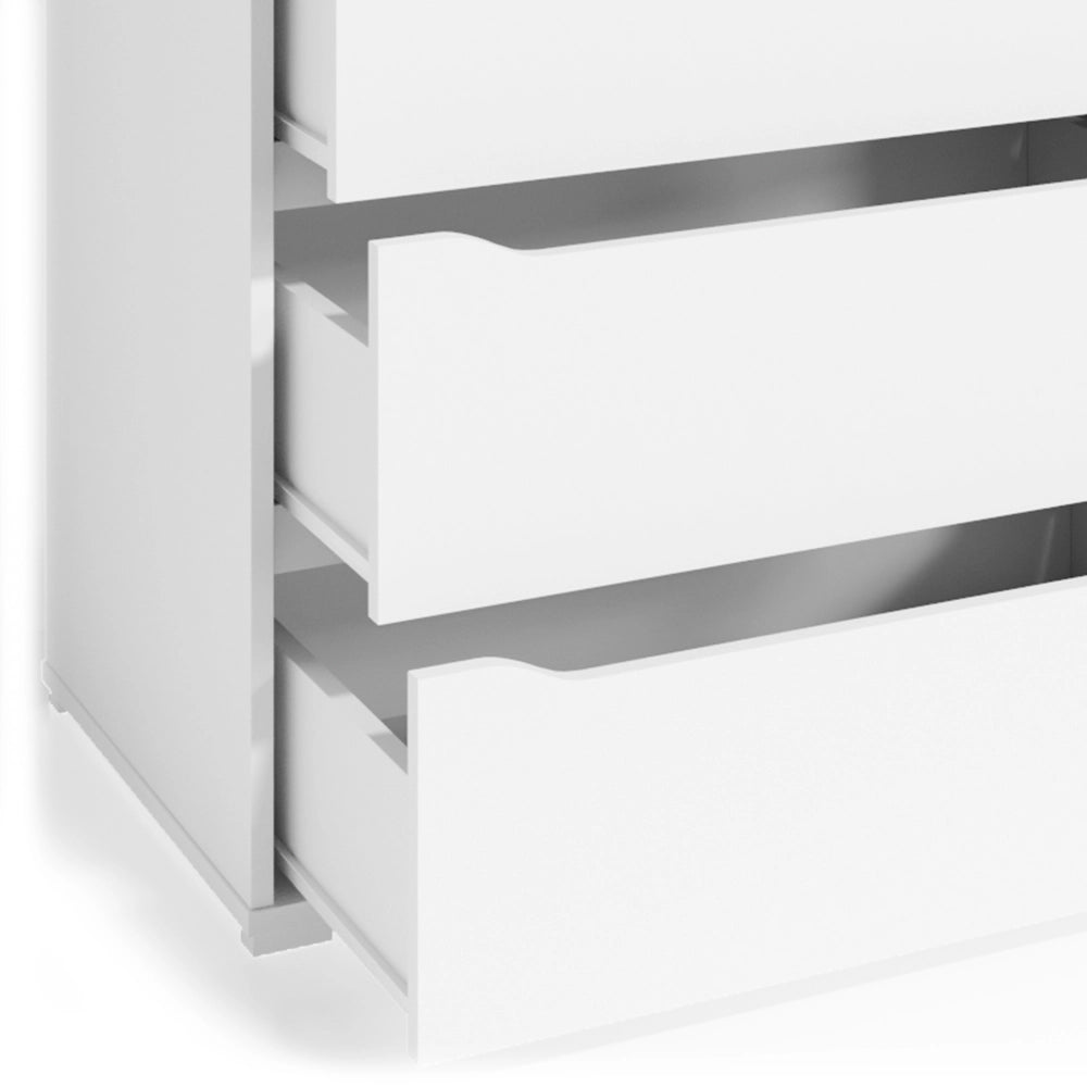 Vicco Cassettiera per camera da letto Bianco 48 x 101.6 cm