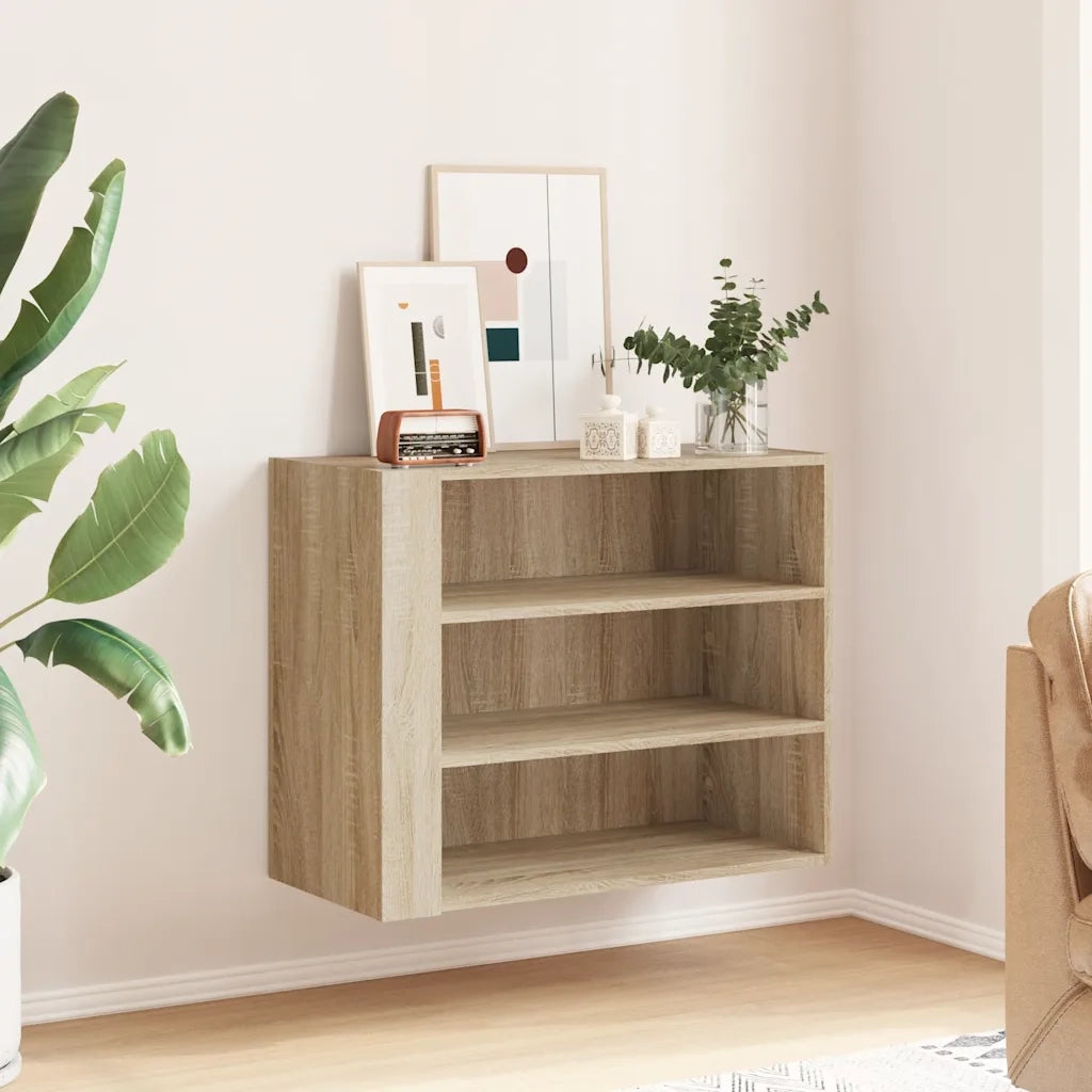 Armadietto a Muro Rovere Sonoma 75x35x60 cm in Truciolato 848418