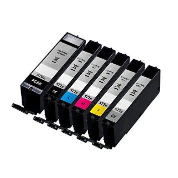 10.8ML With chip Canon MG5700,MG6800,MG7700#CLI-571YXL