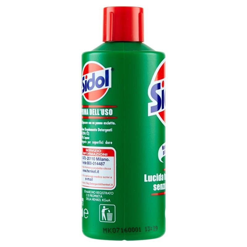 SIDOL DETERGENTE IN CREMA ADATTO PER METALLO IN FORMATO DA 150 ML