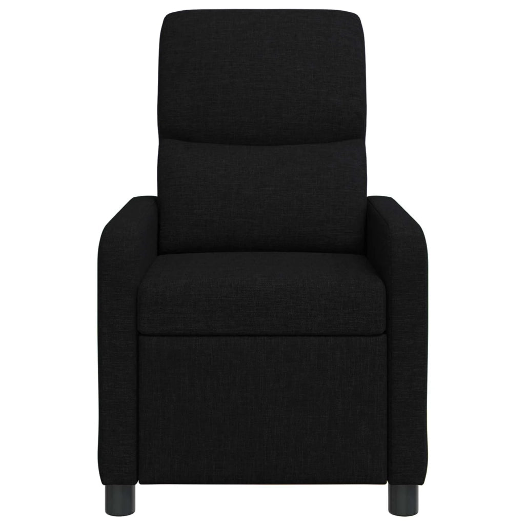 Poltrona reclinabile Nero Tessuto 42034819