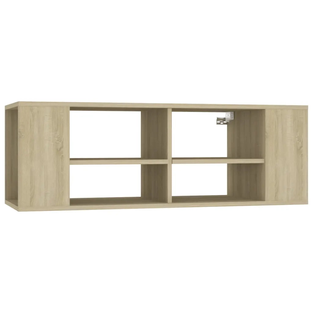 Mobile TV da Parete | Armadietto TV | Mobile Porta TV Rovere Sonoma 102x35x35cm Legno Multistrato