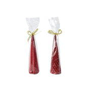 Candela Cono Rosso d5,5cm H20cm