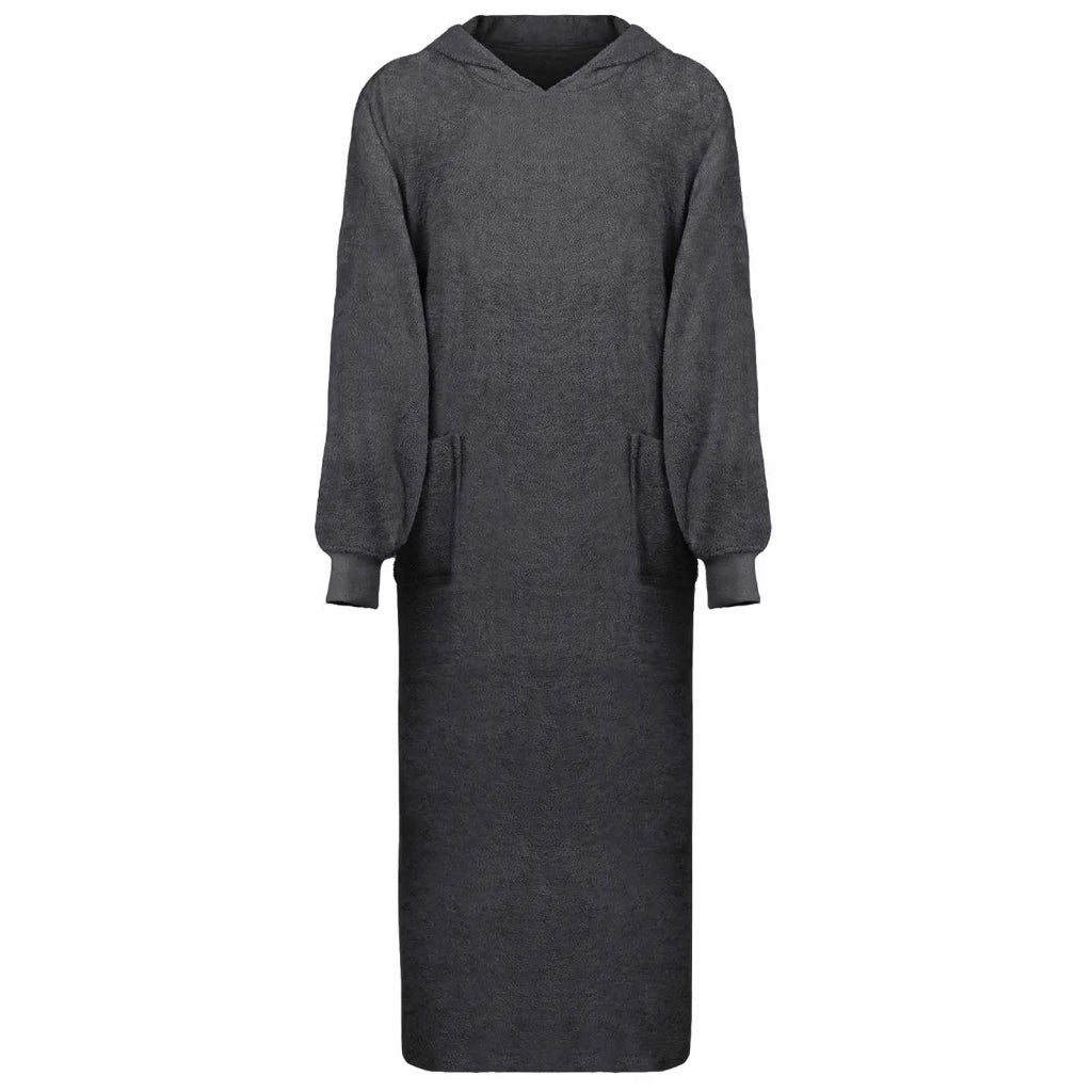 Felpa coperta KINN Antracite XXL Cotone 4100897
