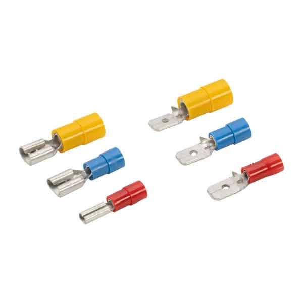 CAPICORDA PREISOLATO AD INNESTO Innesto Maschio 1,5 mm - Confezione 20 pezzi
