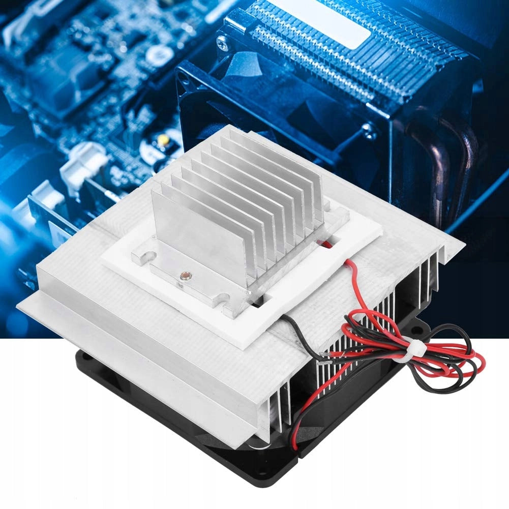 Set di Raffreddamento per Ogniwo Peltier 12715 – Radiatori e Ventilatore 80x80 mm | Dimensioni Compatte