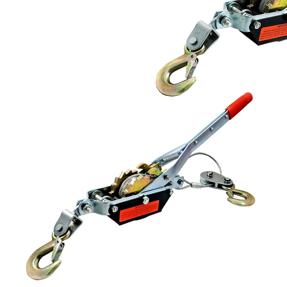 Trade Shop - Paranco Verricello Argano Manuale Gancio Traino 2t 2 Tonnellate Fd-2t -