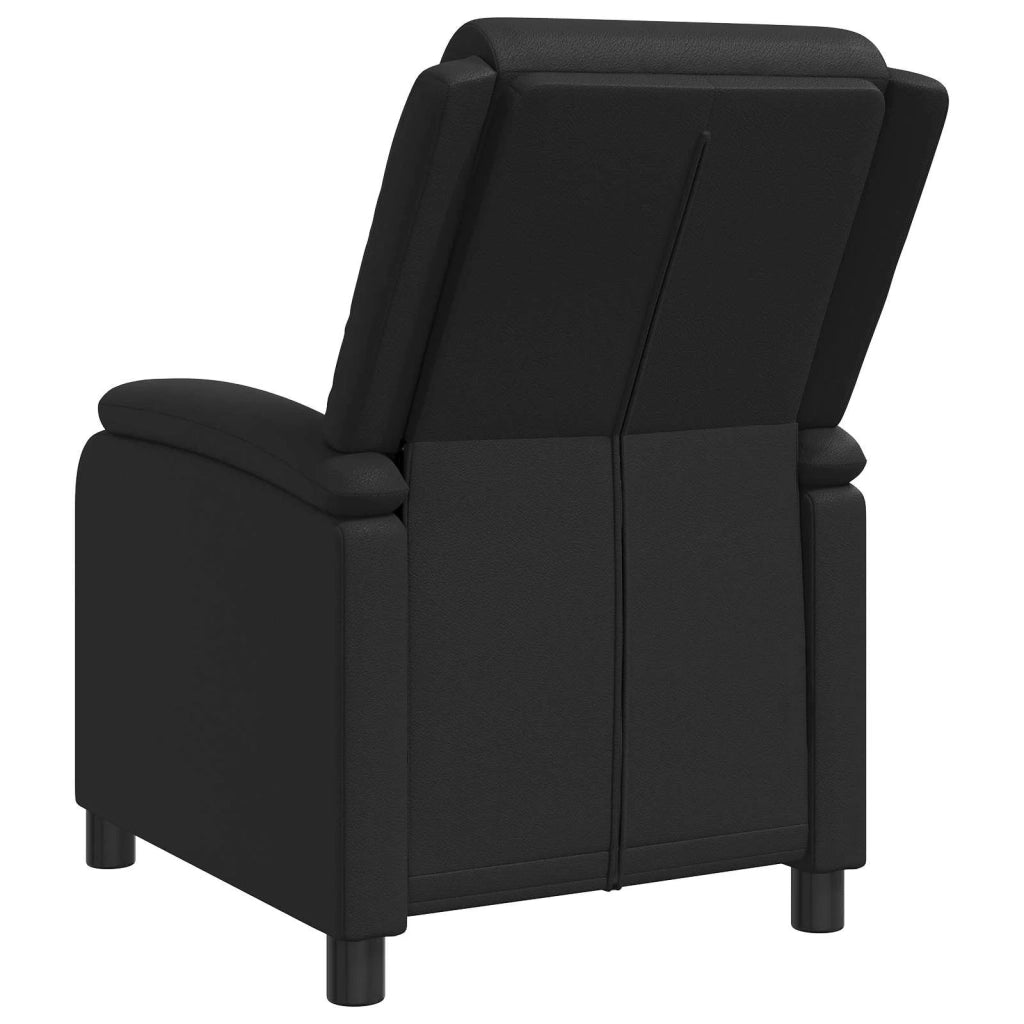 Poltrona reclinabile Nero Similpelle 42034841