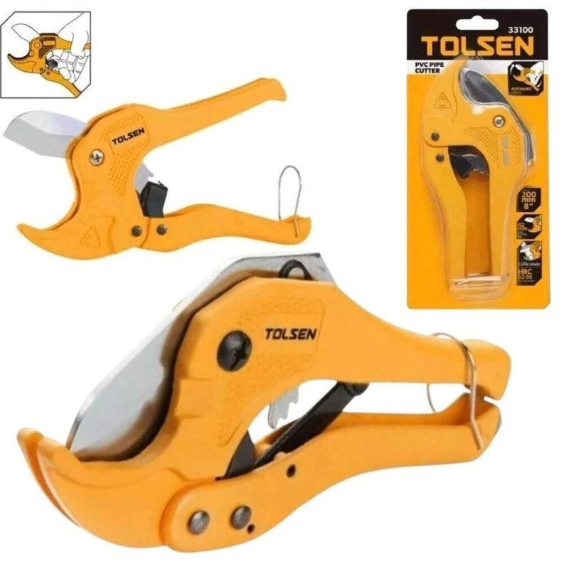 Cesoia per tubi in pvc 225 mm taglio 3-42 mm