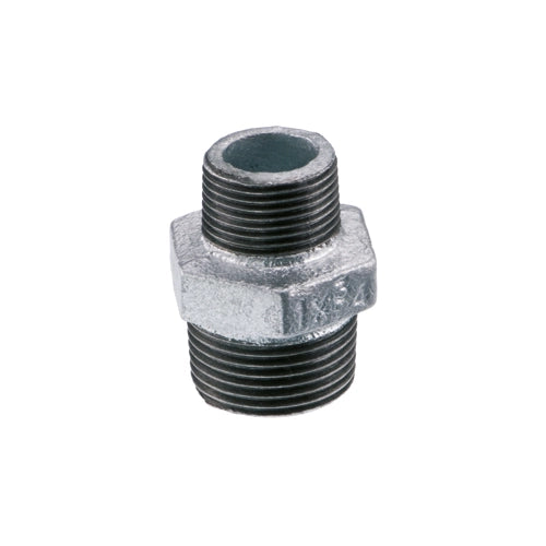 NIPPLE RIDOTTO ZINCATO MM- 11/2 x 3/4- IKARO- pezzi 1