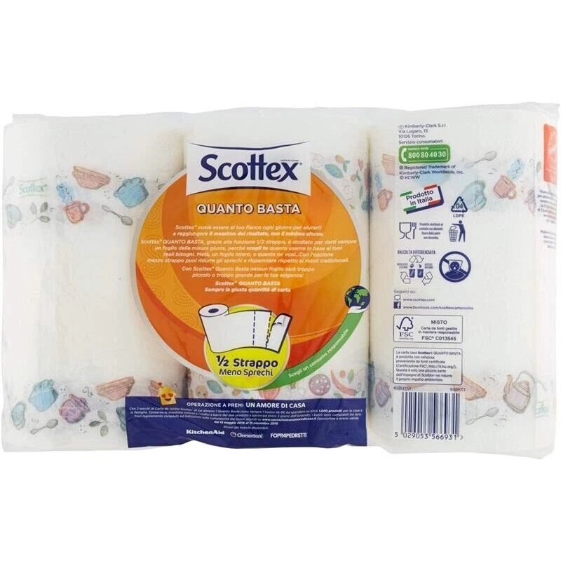 CARTA CUCINA SCOTTEX 3PZ QUANTO BASTA