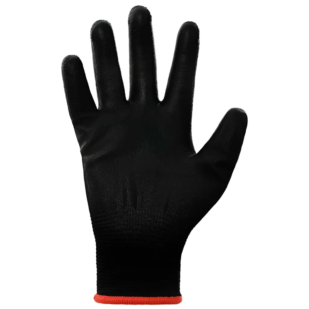 Guanti da Lavoro 24 pz Nero 7 / S Poliestere CFW2977373