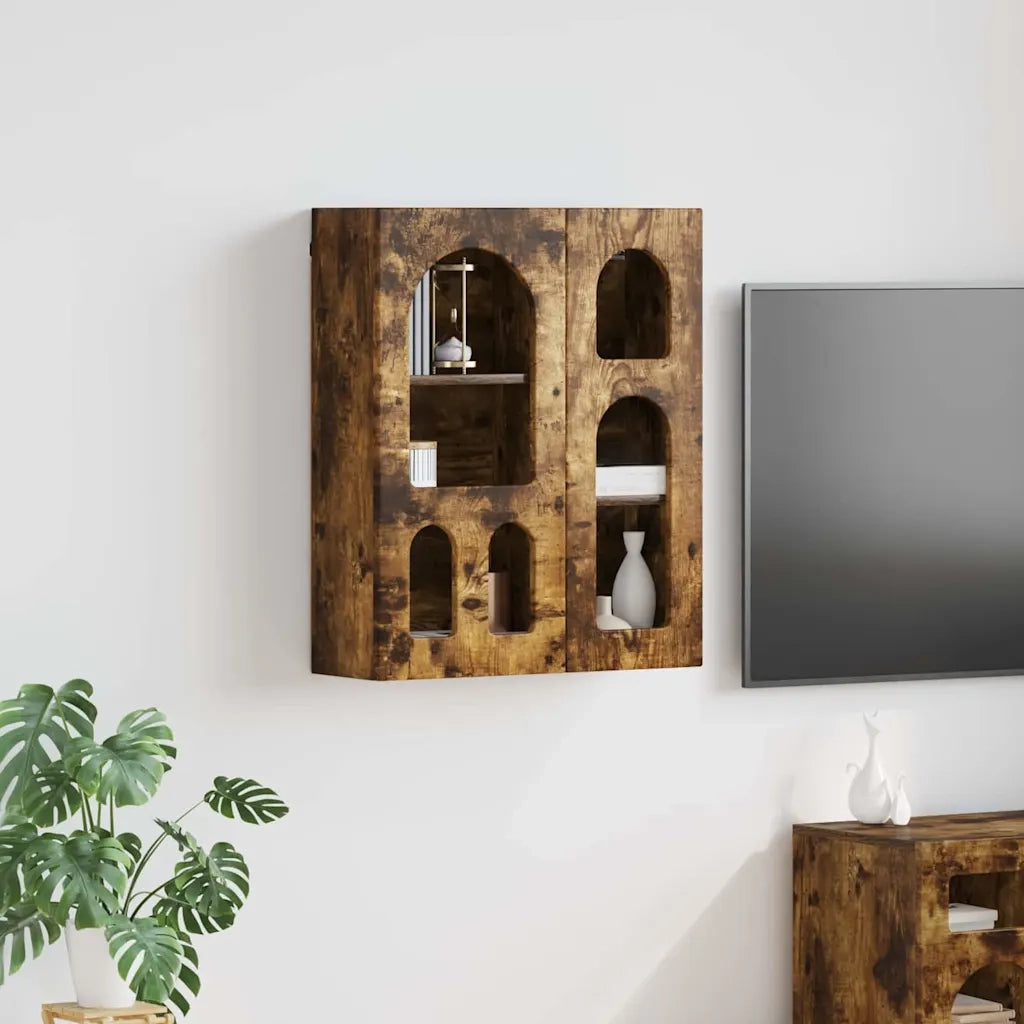 Armadio pensile Rovere fum¨¦ 59 x 20 x 71.5 cm Legno multistrato CFW8630490