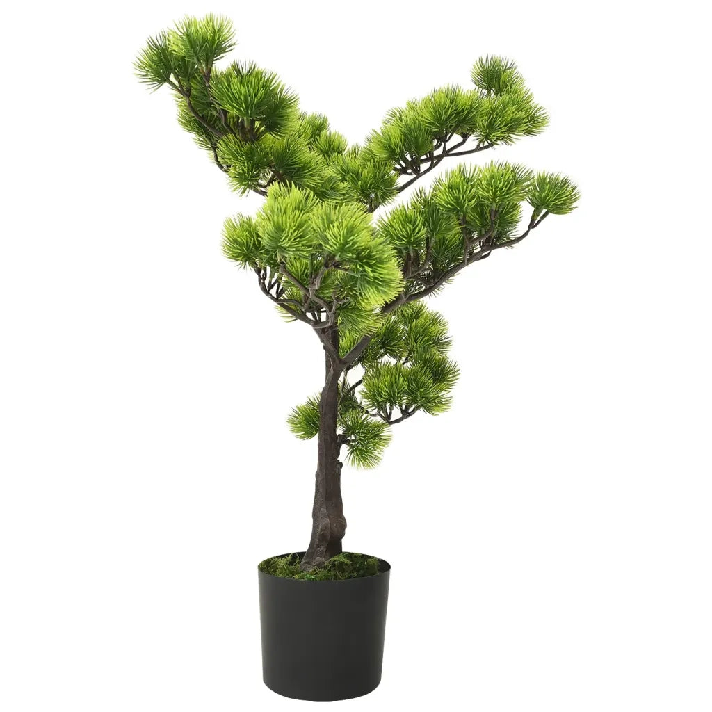 Bonsai di Pino Artificiale con Vaso 60 cm Verde 336316
