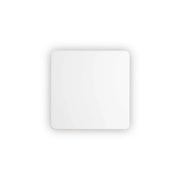 Lampada Da Parete Cover Ap D15 Square Bianco Ideal-Lux