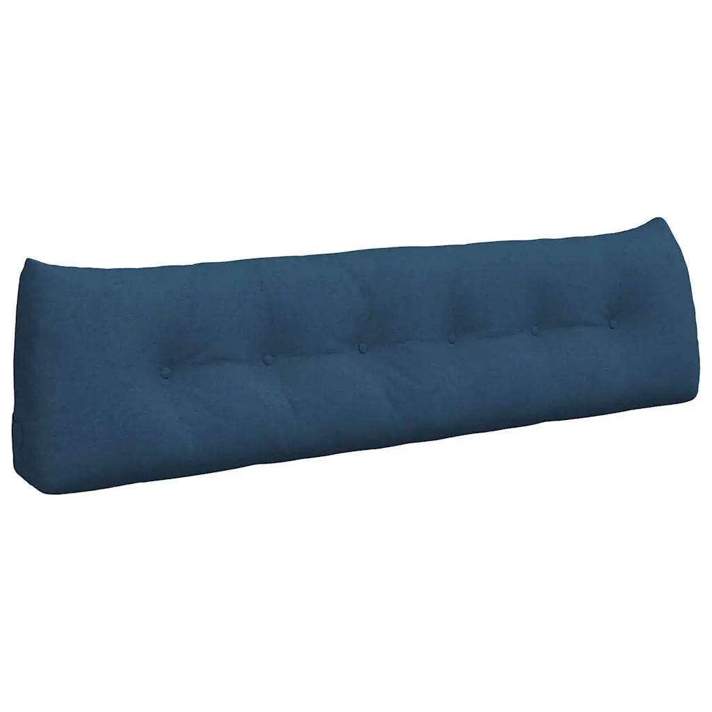 Cuscino per Schiena Blu 180 x 24 x 50 cm Tessuto 42014565