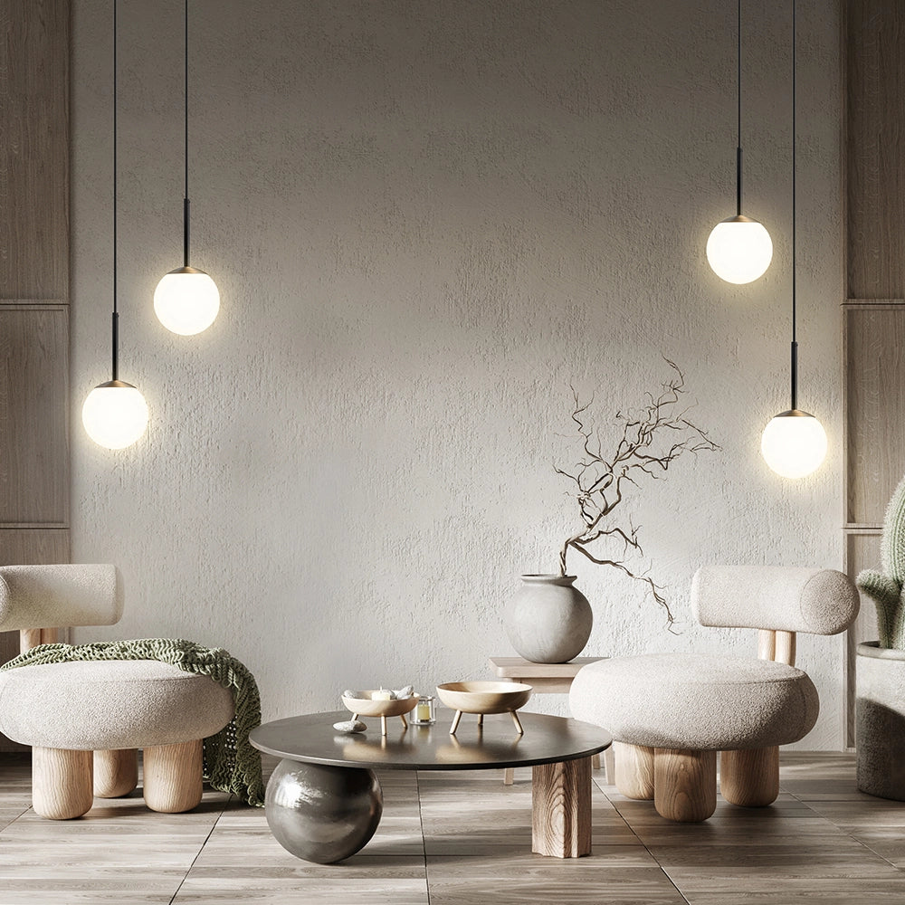 Lampada a sospensione Maytoni Basic Form Ø15 bianca E14