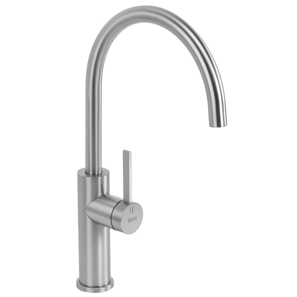 Rubinetto Da Cucina Rea Rivo Brush Nickel